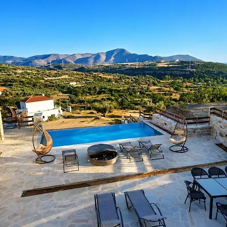 Bellevia Stone Pool Villa Kouvelles